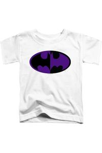 Футболка детская с коротким рукавом Batman Split Symbol Gildan, белый