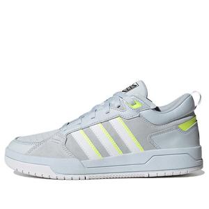 Кроссовки adidas neo 100DB 'Light Blue Neon Green', серый