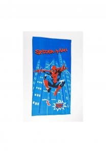 Полотенце детское Marvel Spiderman с принтом, 70x140 см, синий