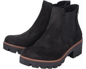 Женские ботинки челси Rieker Amalia из искусственной замши, черный