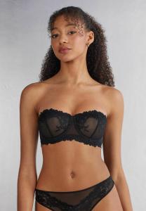Бюстгальтер Intimissimi Multiway / Strapless bra, Schwarz Black/Black