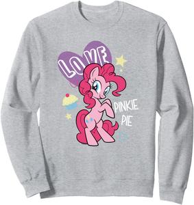 Толстовка с логотипом Пинки Пай из мультфильма «Мой маленький пони: Дружба - это волшебство», серая My Little Pony