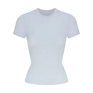 Skims Футболка Regular SS25 Women's ZEN BLUE/Zen Blue