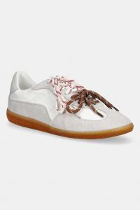 Кожаные кроссовки August Nokwol, серый