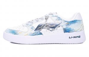 Низкие скейтбордные кроссовки LiNing для понтонных лодок с амортизацией и износостойкостью, унисекс., star синий