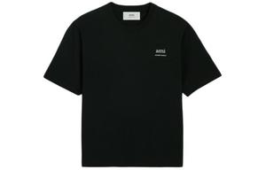 Футболка унисекс черная Amiparis, черный