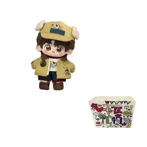 Кукла Dodo Wolf Cotton, сменная одежда плюшевая кукла высотой 20см ASUDI