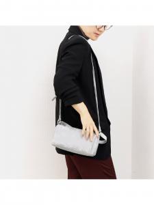 Cachecache / Цилиндрическая сумка через плечо из синтетической кожи с шелковым атласом