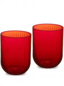 Набор стаканов из муранского стекла Dolce & Gabbana, красный