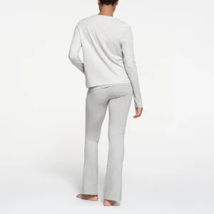 Футболка женская LIGHT HEATHER GREY/Светло-серый Skims