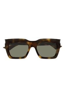 Солнцезащитные очки SL 810 Saint Laurent Eyewear, коричневый