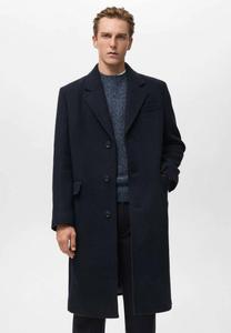 Пальто Mango Classic coat, Dark Blue