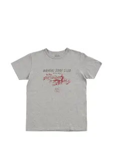 Футболка с принтом Waikiki Fortela, серый