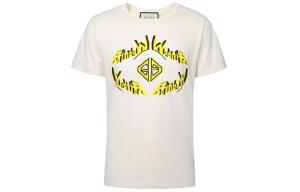 Футболка мужская GUCCI, светло-бежевый/желтый