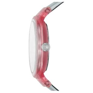 Часы на запястье с кварцевым механизмом и кожаным ремешком 36 мм, циферблат цвета перламутра, женские часы PUMA