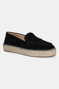 Замшевые эспадрильи Luize Loafer Lauren Ralph Lauren, черный