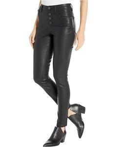 Брюки Blank NYC The Great Jones High-Rise Faux Leather Skinny, цвет Daddy Soda
