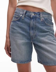 Мешковатые шорты Levi's '94 светло-голубого цвета