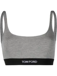 Бюстгальтер с логотипом TOM FORD, серый