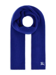Шарф в рубчик BURBERRY, синий