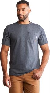 Timberland PRO мужская футболка Base Plate с коротким рукавом, Navy Heather