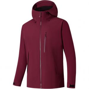 ANTA Пуховик мужской Cinnabar Maple Red с капюшоном, утепленный