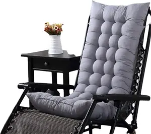 Подушка на стул с высокой спинкой, утолщенная подушка на сиденье для садовых стульев, подушка на шезлонг для открытого патио, 3D-прямоугольная подушка, для дома, офиса, сада JedBesetzt