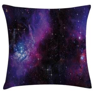 Наволочка twentyfour Nebula, 40 см цвет magenta blau