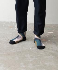 Носки с перекрученными полосками Tricot, цвет 39Navy