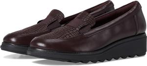 Лоферы Clarks Women's Sharon Pace, Merlot Leather