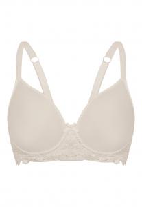 Бюстгальтер-футболка sassa, жемчужно-белый
