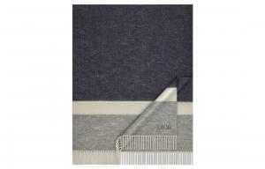 DIOR Вязаный шарф мужской серый