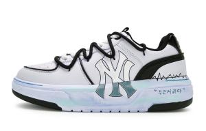 Кроссовки MLB Chunky Liner Skateboarding Shoes Unisex Low-top Black/Blue, синий/черный