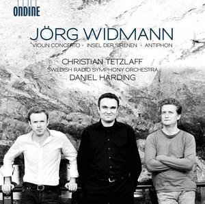 Диск CD Widmann: Violin Concerto / Antiphon / Insel der Sirenen [Import] - Jörg Widmann, Daniel Harding, Christian Tetzlaff, Swedish Radio Symphony Orchestra