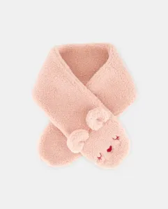 Шарф с фантазийным рисунком: медвежонок и сердце Baby El Corte Inglés, розовый