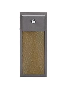 Beliani Настенный уличный светильник CARRON серого цвета - (Ш) 17 x (В) 40 x (Д) 13 см