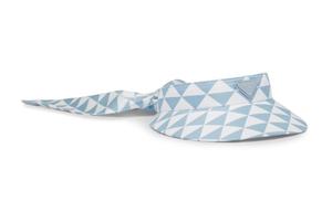 Футболка из шелкового твила PRADA, синяя