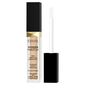 Кремовый консилер для лица 10 светлый ванильный Eveline Cosmetics Wonder Match, 7 мл