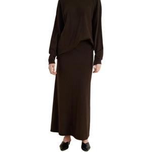 ELLE Повседневная длинная юбка Women's Coffee