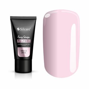 Silcare, Polygel Easy Shape Milky Pink, Гель для ногтей, 30г
