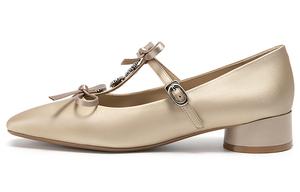 Туфли Мэри Джейн женские Natursun, Apricot