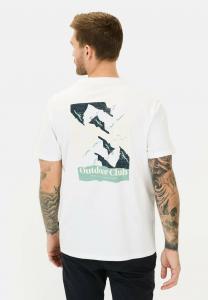 Футболка с принтом camel active, белый