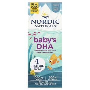 Nordic Naturals Baby's DHA, 2 жидкие унции (60 мл)
