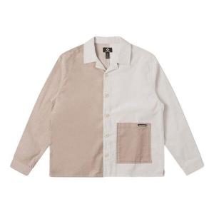 Рубашка corduroy woven shirt 'wonder stone' Converse, бежевый