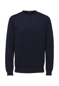 Толстовка с длинными рукавами Selected, синий