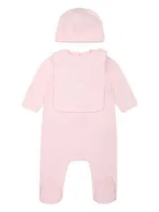 Комплект для новорожденного с логотипом Givenchy Kids, розовый