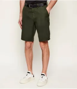 Льняные шорты COLE-G6 regular fit Bogner, оливково-зеленый