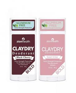 Дезодорант-дуэт Cherry Plus Sweet Amber, 5,6 унции Zion Health