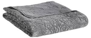 Одеяло home & you Doreno, серый - хлопковая ткань - 200 x 1 x 220 см