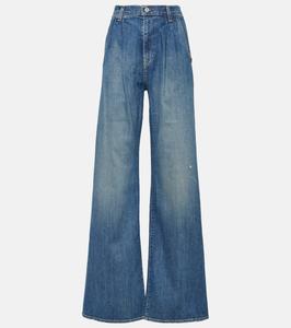 Джинсы широкого кроя с брюками flora Nili Lotan, синий